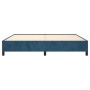 Estructura de cama de terciopelo azul 200x200 cm de vidaXL, Camas y somieres - Ref: Foro24-347346, Precio: 142,09 €, Descuent...