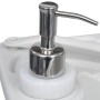 Gray Camping Portable Toilet and Pedestal Sink Set by vidaXL, Camping and hiking - Ref: Foro24-30140, Price: 360,20 €, Discou...