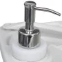 Gray Camping Portable Toilet and Pedestal Sink Set by vidaXL, Camping and hiking - Ref: Foro24-30140, Price: 363,80 €, Discou...