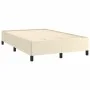 Cremefarbener Bettrahmen aus Kunstleder, 120 x 200 cm von vidaXL, Betten und Lattenroste - Ref: Foro24-347241, Preis: 134,71 ...