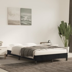 Black velvet bed frame 120x200 cm by vidaXL, Beds and slatted bases - Ref: Foro24-346966, Price: 98,88 €, Discount: %