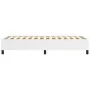 White synthetic leather bed frame 100x200 cm by vidaXL, Beds and slatted bases - Ref: Foro24-347234, Price: 84,97 €, Discount: %
