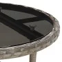 Garden table and chairs 5 pieces and black synthetic rattan cushions by vidaXL, Garden sets - Ref: Foro24-3187427, Price: 316...