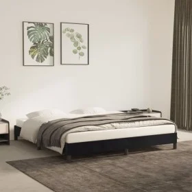 Light gray velvet bed frame 180x200 cm by vidaXL, Beds and slatted bases - Ref: Foro24-346990, Price: 120,96 €, Discount: %