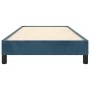 Estructura de cama de terciopelo azul 90x200 cm de vidaXL, Camas y somieres - Ref: Foro24-346956, Precio: 75,96 €, Descuento: %