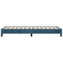Estructura de cama de terciopelo azul 90x200 cm de vidaXL, Camas y somieres - Ref: Foro24-346956, Precio: 79,22 €, Descuento: %