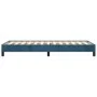 Estructura de cama de terciopelo azul 90x200 cm de vidaXL, Camas y somieres - Ref: Foro24-346956, Precio: 75,96 €, Descuento: %