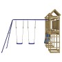 Spielplatz im Freien aus imprägniertem Kiefernholz von vidaXL, Schaukeln und Spielgeräte - Ref: Foro24-3156957, Preis: 679,62...