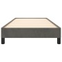 Estructura de cama de terciopelo gris oscuro 100x200 cm de vidaXL, Camas y somieres - Ref: Foro24-346959, Precio: 77,95 €, De...