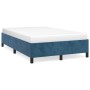 Estructura de cama de terciopelo azul 120x200 cm de vidaXL, Camas y somieres - Ref: Foro24-347316, Precio: 117,50 €, Descuent...