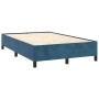Estructura de cama de terciopelo azul 120x200 cm de vidaXL, Camas y somieres - Ref: Foro24-347316, Precio: 117,50 €, Descuent...