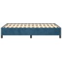 Estructura de cama de terciopelo azul 120x200 cm de vidaXL, Camas y somieres - Ref: Foro24-347316, Precio: 117,50 €, Descuent...
