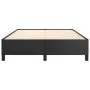 Estructura de cama de cuero sintético negro 140x190 cm de vidaXL, Camas y somieres - Ref: Foro24-347245, Precio: 113,90 €, De...