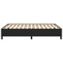 Black synthetic leather bed frame 140x190 cm by vidaXL, Beds and slatted bases - Ref: Foro24-347245, Price: 111,95 €, Discoun...