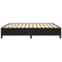 Estructura de cama de terciopelo gris claro 160x200 cm