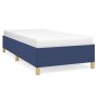 Blue fabric bed frame 90x200 cm by vidaXL, Beds and slatted bases - Ref: Foro24-347139, Price: 115,11 €, Discount: %