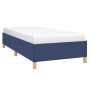 Blue fabric bed frame 90x200 cm by vidaXL, Beds and slatted bases - Ref: Foro24-347139, Price: 115,11 €, Discount: %