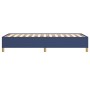 Blue fabric bed frame 90x200 cm by vidaXL, Beds and slatted bases - Ref: Foro24-347139, Price: 115,11 €, Discount: %