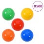 Bolas de juego multicolor 500 unidades