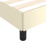 Cremefarbener Bettrahmen aus Kunstleder, 140 x 200 cm von vidaXL, Betten und Lattenroste - Ref: Foro24-347253, Preis: 104,47 ...