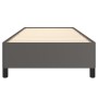 Graues Kunstlederbettgestell 90x200 cm von vidaXL, Betten und Lattenroste - Ref: Foro24-347231, Preis: 91,86 €, Rabatt: %