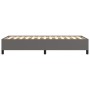 Graues Kunstlederbettgestell 90x200 cm von vidaXL, Betten und Lattenroste - Ref: Foro24-347231, Preis: 91,86 €, Rabatt: %