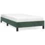 Green velvet bed frame 90x200 cm by vidaXL, Beds and slatted bases - Ref: Foro24-346955, Price: 88,39 €, Discount: %