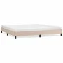 Estructura de cama de cuero sintético capuchino 200x200 cm de vidaXL, Camas y somieres - Ref: Foro24-346927, Precio: 122,60 €...