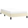 Cream synthetic leather bed frame 80x200 cm by vidaXL, Beds and slatted bases - Ref: Foro24-346870, Price: 73,22 €, Discount: %