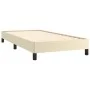 Cream synthetic leather bed frame 80x200 cm by vidaXL, Beds and slatted bases - Ref: Foro24-346870, Price: 73,22 €, Discount: %