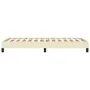 Cream synthetic leather bed frame 80x200 cm by vidaXL, Beds and slatted bases - Ref: Foro24-346870, Price: 73,22 €, Discount: %