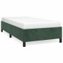 Bettgestell aus grünem Samt, 90 x 190 cm von vidaXL, Betten und Lattenroste - Ref: Foro24-347297, Preis: 87,99 €, Rabatt: %