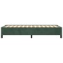 Bettgestell aus grünem Samt, 90 x 190 cm von vidaXL, Betten und Lattenroste - Ref: Foro24-347297, Preis: 87,99 €, Rabatt: %