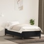 Estructura de cama de terciopelo negra 90x200 cm de vidaXL, Camas y somieres - Ref: Foro24-347302, Precio: 91,61 €, Descuento: %