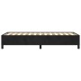 Estructura de cama de terciopelo negra 90x200 cm de vidaXL, Camas y somieres - Ref: Foro24-347302, Precio: 91,61 €, Descuento: %