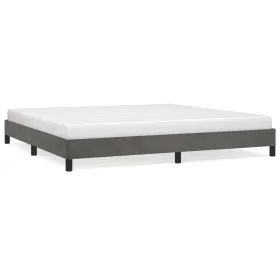 Dark gray velvet bed frame 180x200 cm by vidaXL, Beds and slatted bases - Ref: Foro24-346995, Price: 115,17 €, Discount: %