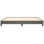 Estructura de cama de terciopelo gris oscuro 180x200 cm de vidaXL, Camas y somieres - Ref: Foro24-346995, Precio: 117,31 €, D...