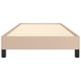 Bettgestell aus Cappuccino-Kunstleder, 100 x 200 cm von vidaXL, Betten und Lattenroste - Ref: Foro24-346891, Preis: 92,95 €, ...