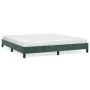Estructura de cama de terciopelo verde 180x200 cm de vidaXL, Camas y somieres - Ref: Foro24-346991, Precio: 115,10 €, Descuen...