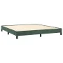 Estructura de cama de terciopelo verde 180x200 cm de vidaXL, Camas y somieres - Ref: Foro24-346991, Precio: 115,10 €, Descuen...