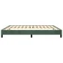 Estructura de cama de terciopelo verde 180x200 cm de vidaXL, Camas y somieres - Ref: Foro24-346991, Precio: 115,10 €, Descuen...