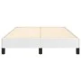 White synthetic leather bed frame 120x200 cm by vidaXL, Beds and slatted bases - Ref: Foro24-346893, Price: 77,79 €, Discount: %
