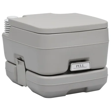 Inodoro portátil para camping gris 10 + 10 L de vidaXL, Urinarios y retretes portátiles - Ref: Foro24-30136, Precio: 95,38 €,...