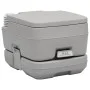 Portable camping toilet gray 10 + 10 L by vidaXL, Urinals and portable toilets - Ref: Foro24-30136, Price: 95,38 €, Discount: %