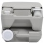 Tragbare Campingtoilette grau 10 + 10 L von vidaXL, Urinale und mobile Toiletten - Ref: Foro24-30136, Preis: 101,48 €, Rabatt: %