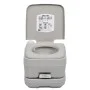 Portable camping toilet gray 10 + 10 L by vidaXL, Urinals and portable toilets - Ref: Foro24-30136, Price: 95,38 €, Discount: %