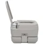 Portable camping toilet gray 10 + 10 L by vidaXL, Urinals and portable toilets - Ref: Foro24-30136, Price: 95,38 €, Discount: %