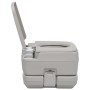 Tragbare Campingtoilette grau 10 + 10 L von vidaXL, Urinale und mobile Toiletten - Ref: Foro24-30136, Preis: 101,48 €, Rabatt: %