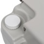 Tragbare Campingtoilette grau 10 + 10 L von vidaXL, Urinale und mobile Toiletten - Ref: Foro24-30136, Preis: 101,48 €, Rabatt: %