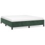 Estructura de cama de terciopelo verde 160x200 cm de vidaXL, Camas y somieres - Ref: Foro24-347333, Precio: 146,43 €, Descuen...